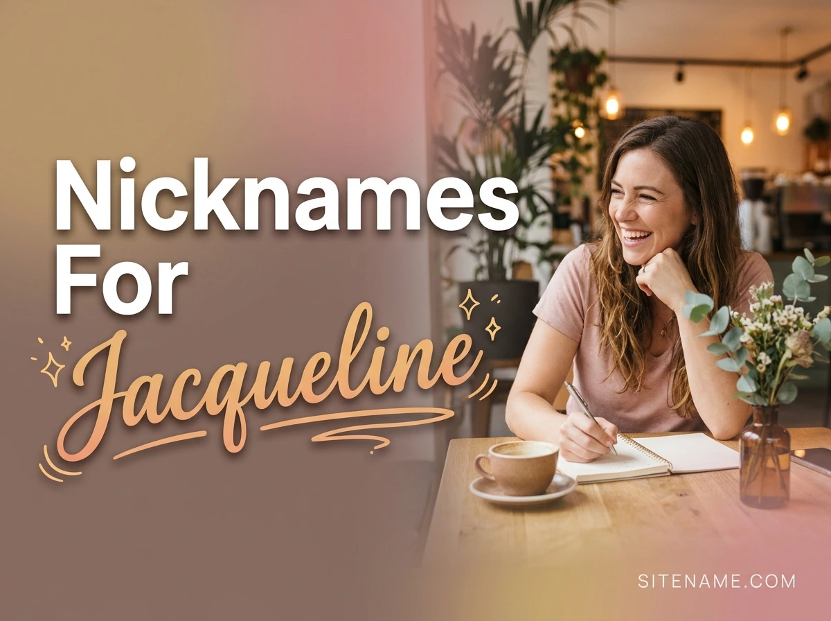 Nicknames For Jacqueline