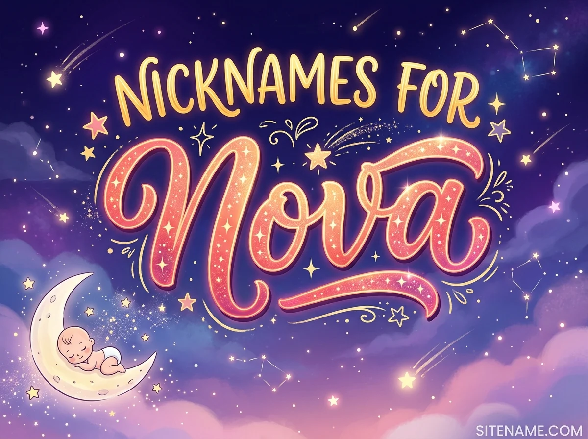 Nicknames For Nova